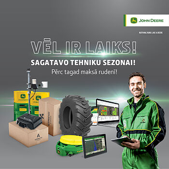 Sagatavo savu tehniku tagad, bet MAKSĀ tikai rudenī!