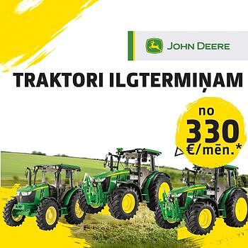 3 traktoru piedāvājumi