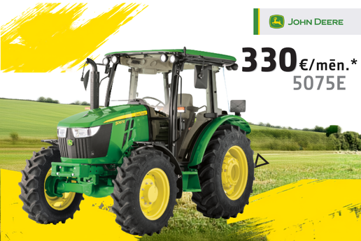 John Deere 5075E traktors