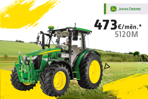 John Deere 5120M traktors